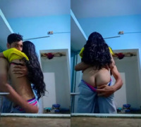 Haryanvi lover Masti while no one is home xxx viral clip