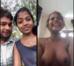 Mallu girl with his bf in jungle xxx mms scandal