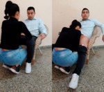 Young Sucking Her Cousin Dick who sitting on chair