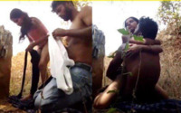 Collage couples fucking in jungle after bunking class indian viral desi mms