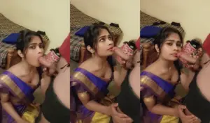 Sexy Mallu newly married wife sucking husband dick viral sex video mms